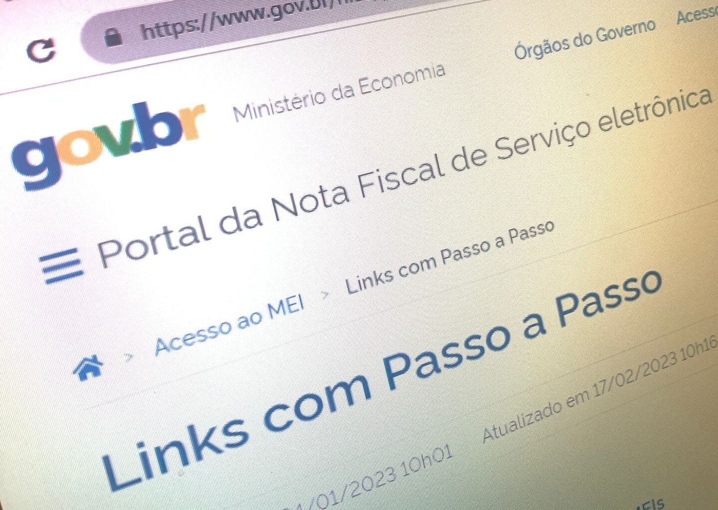 A partir de 1º de setembro, nota fiscal do MEI passa a ser emitida pelo  site do Governo Federal